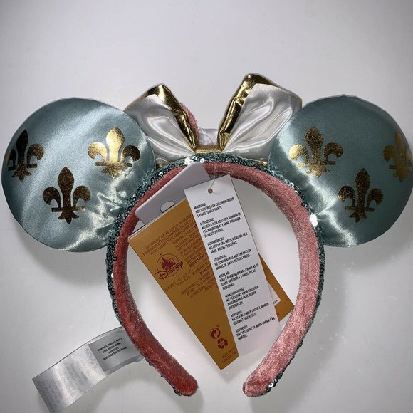 Disney Minnie Main King Arthur Headband Ears NEW